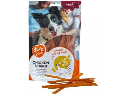 Duvo+ dog Meat! Chicken strips 80 g