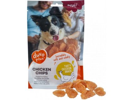 Duvo+ dog Meat! Chicken chips 80 g