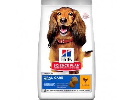 Hill's Science Plan Canine Adult Oral Care Chicken Dry 12 kg