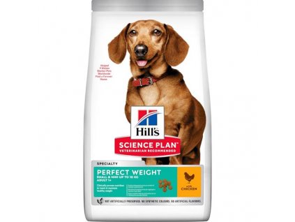 Hill's Science Plan Canine Adult Perfect Weight Small & Mini Chicken 1,5 kg