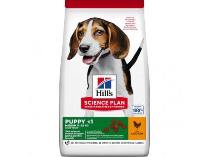 Hill's Science Plan Canine Puppy Medium Chicken Dry 2,5 kg