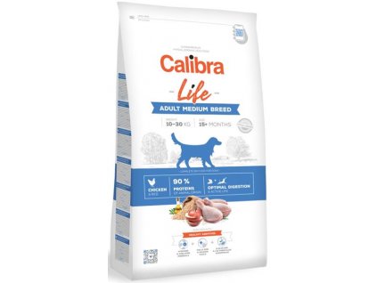 Calibra Dog Life Adult Medium Breed Chicken 2,5 kg