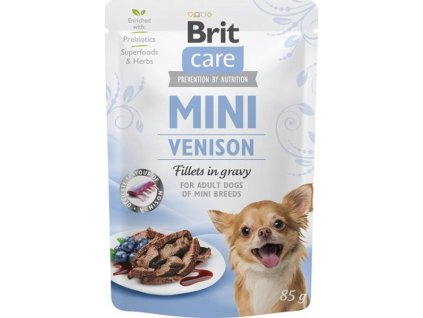 Brit Care Mini Venison fillets in gravy 85 g