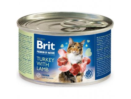 Brit Premium by Nature Turkey with Lamb 200 g