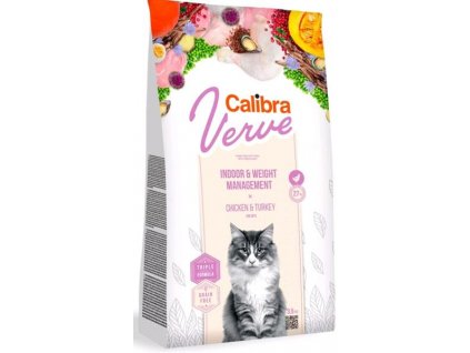 Calibra Cat Verve GF Indoor & Weight Chicken 3,5 kg