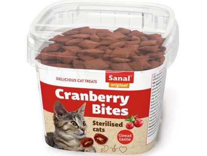 Sanal cat snack kuře a brusinky 75 g