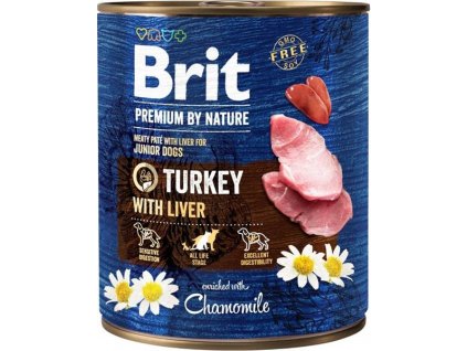 Brit Premium by Nature Turkey with Liver 800 g