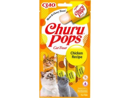 Churu Pops cat snack kuře 4 x 15 g