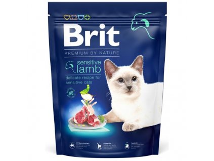 Brit Premium by Nature Cat Sensitive Lamb 300 g