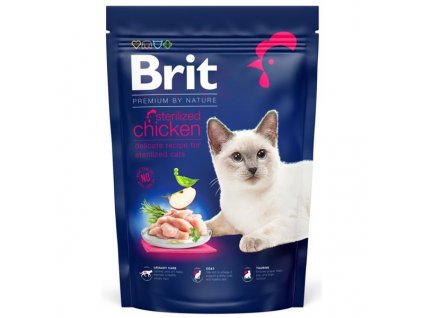 Brit Premium by Nature Cat Sterilized Chicken 800 g