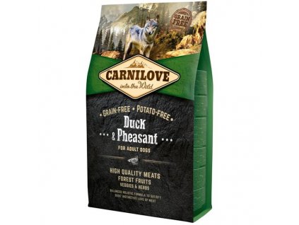 Carnilove Duck & Pheasant for adult dogs 4 kg