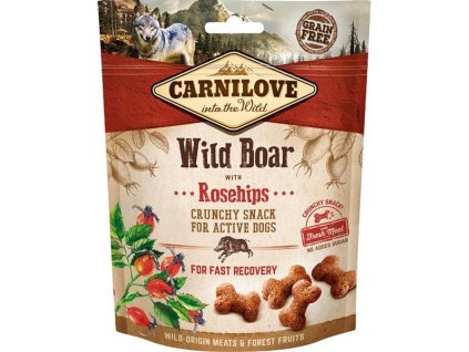 Carnilove Dog Crunchy Snack Wild Boar with Rosehips with fresh meat 200 g