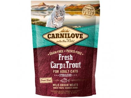Carnilove Cat Fresh Carp & Trout Sterilized 400 g