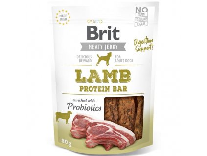 Brit Jerky Lamb Protein Bar 80 g