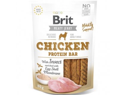 Brit Jerky Chicken with Insect Protein Bar 80 g