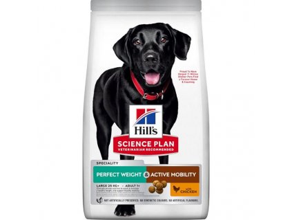 Hill's Science Plan Canine Adult Perfect Weight & Active Mobility Large Breed 12 kg