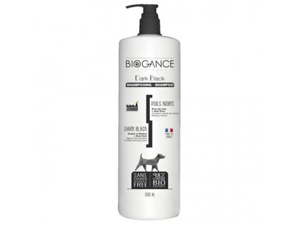 Biogance šampon Dark black pro černou a tmavou srst 1l
