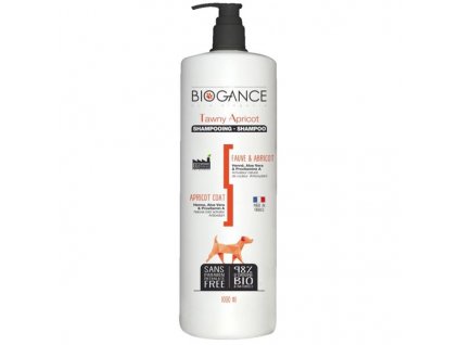 Biogance šampon Tawny apricot pro žlutohnědou srst 1l