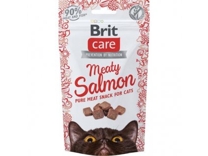 Brit Care Cat Snack Meaty Salmon 50 g