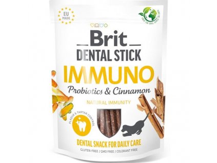 Brit Dental Stick Immuno with Probiotics & Cinnamon 251 g