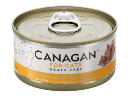 Canagan Cat konzerva tuňák a kuře 75 g