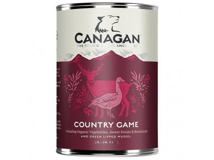 Canagan Dog konzerva zvěřina 400 g