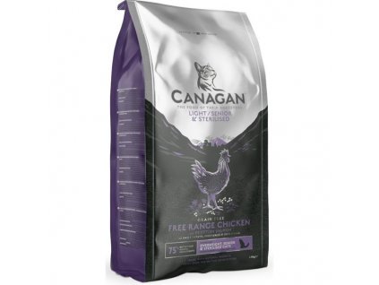 Canagan Cat Dry Light Senior/Sterilised 4 kg