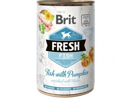Brit Fresh can Fish with Pumpkin 400 g