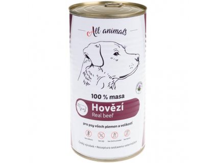 All Animals konzerva pro psy hovězí mleté 1200 g