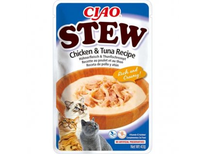 Ciao Stew kuře a tuňák 40 g