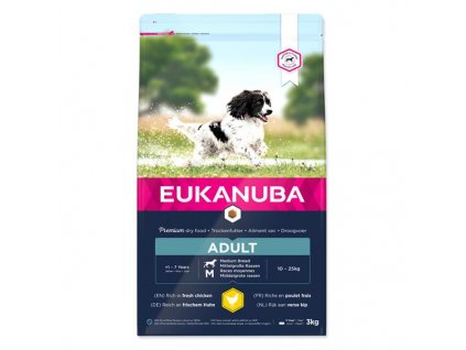 Eukanuba Adult Medium 3 kg