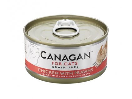 Canagan Cat konzerva kuře a krevety 75 g