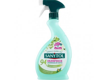 Sanytol dezinfekce univerzální čistič 94 % rostlinného původu sprej 500 ml