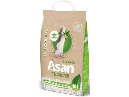 Asan Pet podestýlka hlodavec Aloe 10l / 2kg