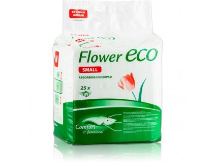Flower Eco Podložka absorpční 60 x 60 cm 25 ks