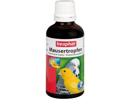 Beaphar Mausertropfen vitamín pro ptáky 50 ml