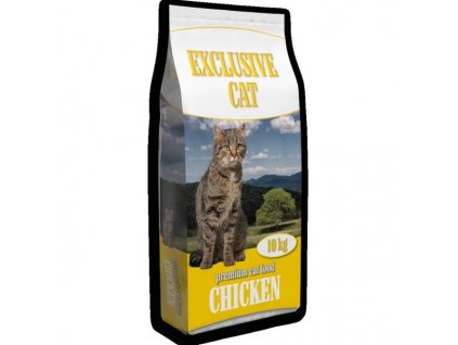 Delikan Cat Exclusiv s kuřecím 10 kg