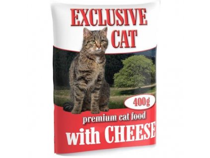 Delikan Cat Exclusiv se sýrem 400 g