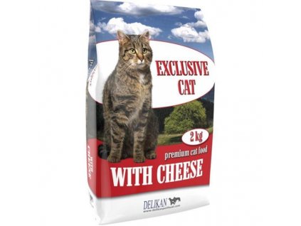 Delikan Cat Exclusiv se sýrem 2 kg