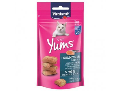 Vitakraft Cat Yums losos & Omega 3 40 g