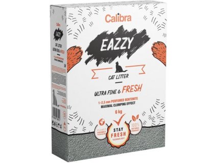Calibra EAZZY Cat podestýlka Ultra Fine & Fresh 6 kg