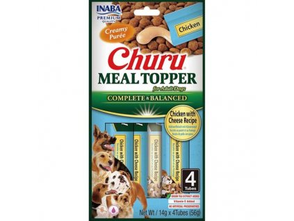 Churu Dog meal topper kuře a sýr 4 x 14 g