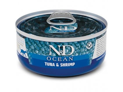 N&D Ocean feline Tuna & Shrimp Adult 70 g