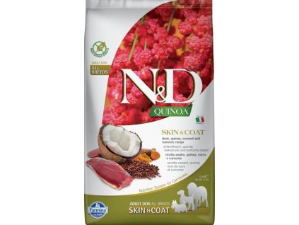 N&D Quinoa canine Skin & Coat Duck 2,5 kg