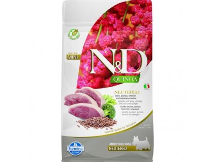 N&D Quinoa canine Neutered Adult Mini 800 g