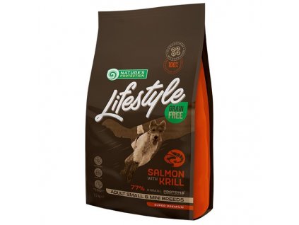 Nature's Protection Dog Dry LifeStyle GF Salmon SB 1,5 kg