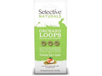 Supreme Selective Naturals snack Orchard Loops 80 g