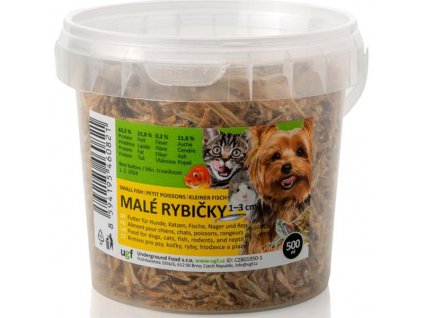 UGF Rybičky sušené 1-3 cm 500 ml / 80 g