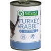 Nature's Protection Kitten konzerva Turkey & Rabbit 400 g
