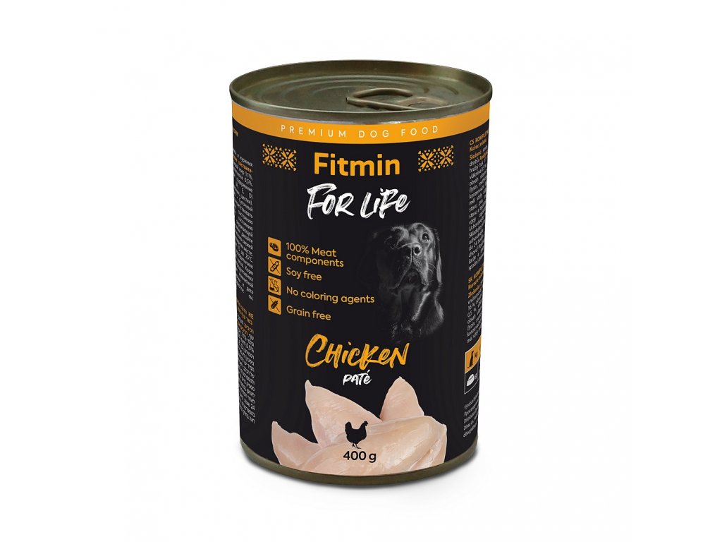 ffl dog tin chicken 400g h L